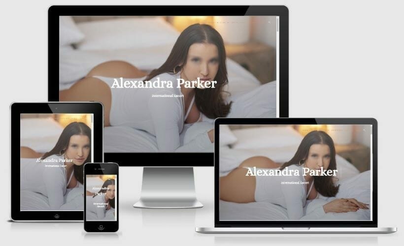 alexandra Parker Custom Website Design