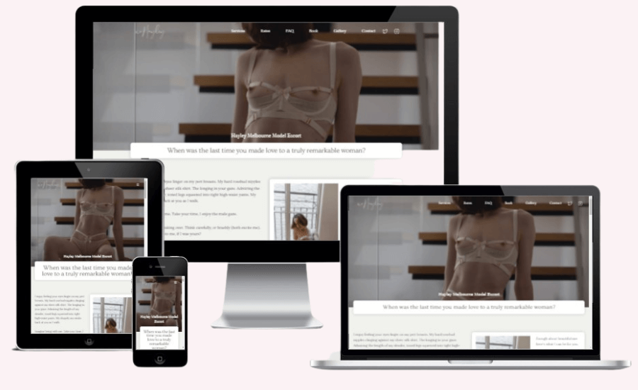 Hayley Website Design